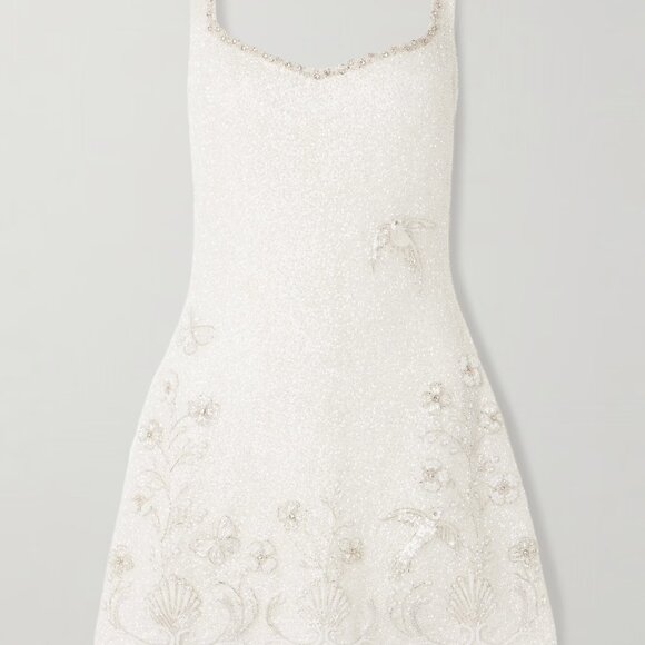 Clio Peppiatt XS Snowdrop Mini-dress - Picture 1 of 4